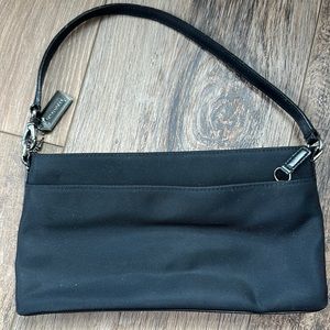 Coach Black slim shoulder bag